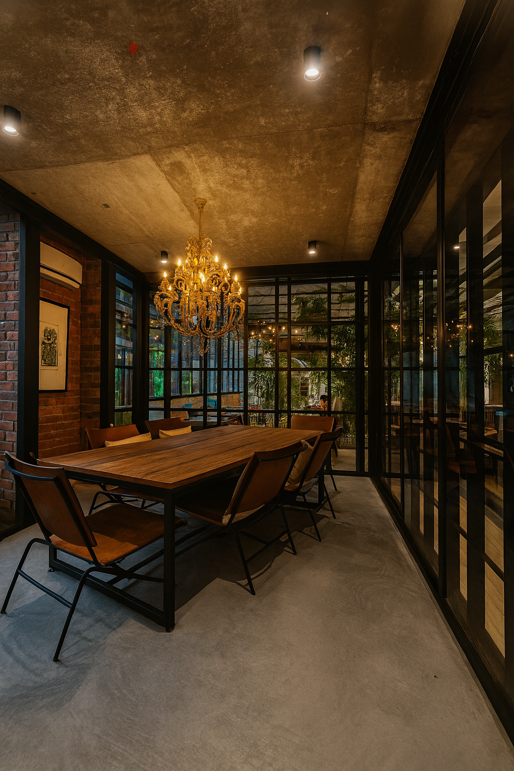 Private dining room at The Palmalayan Company