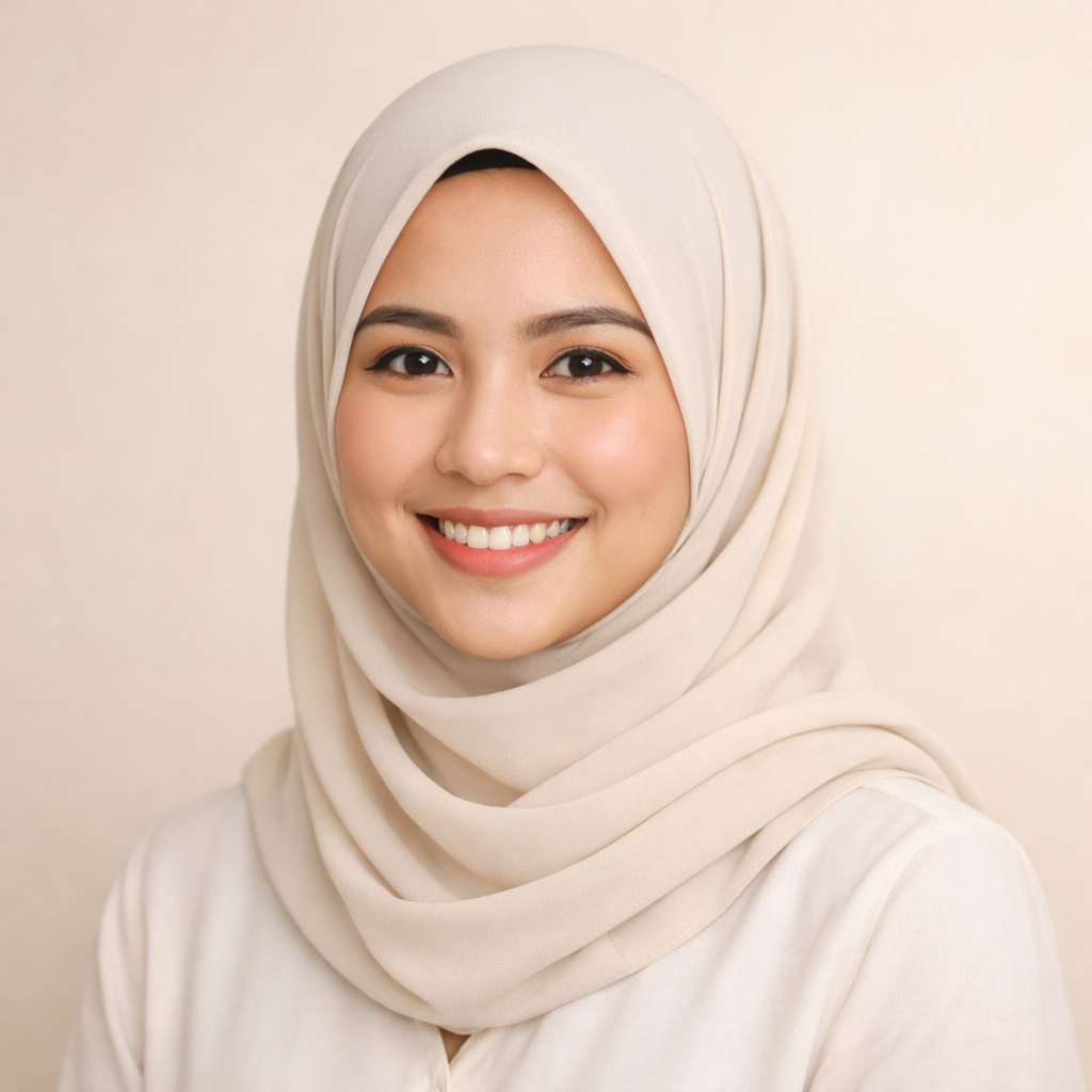 Portrait of Puteri Sarah Diba